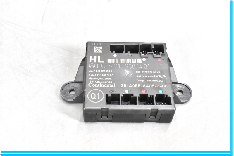 Load image into Gallery viewer, 08-18 Mercedes W218 CLS550 Rear Left Driver Side Door Control Module Oem
