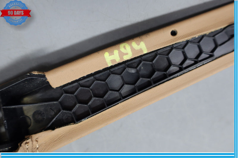 Load image into Gallery viewer, 09-15 BMW 750Li F01 F02 Front Right Side Center Console Leather Cover Trim Oem
