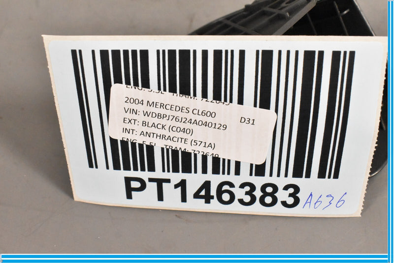 Load image into Gallery viewer, 00-06 Mercedes CL500 CL600 W215 Front Left Lower Inner Seat Trim Cover Oem
