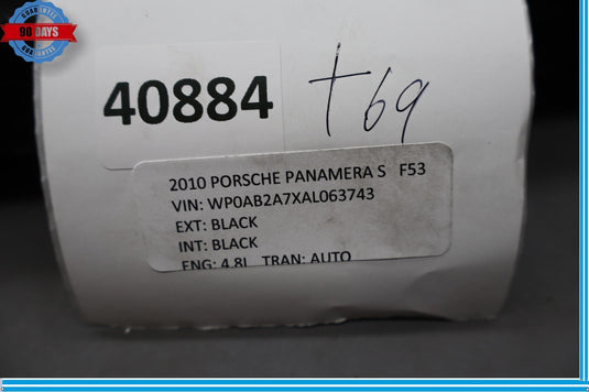 10-16 Porsche Panamera Rear Right Side Trunk Cargo Floor Access Cover Panel Oem