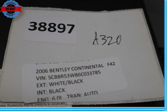 2006 Bentley Continental Flying Spur Communication Phone Control Module Oem
