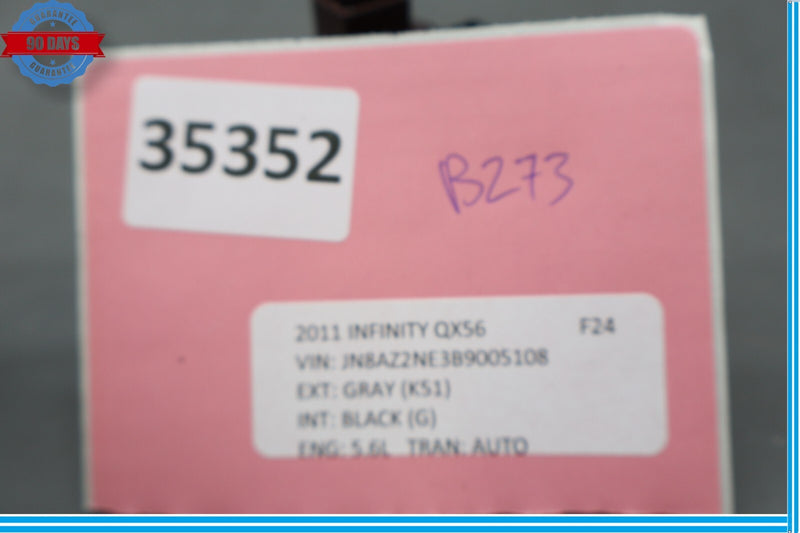 Load image into Gallery viewer, 11-17 Infiniti QX56 QX80 Rear Seat Power Fold Folding Release Switch Oem
