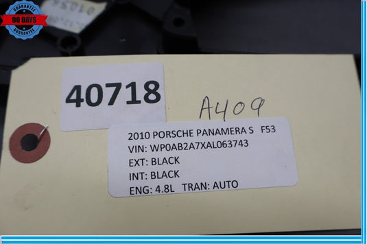 10-16 Porsche Panamera Front Right Side Seat Switch Cover Bezel Trim Panel Oem