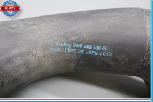 03-12 Bentley Continental GT GTC Right Side Intercooler Hose Pipe Oem