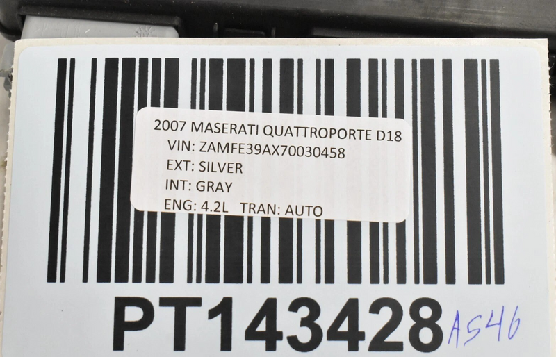 Load image into Gallery viewer, 03-13 Maserati Quattroporte Front Left Driver Seat Control Module 980139418 Oem
