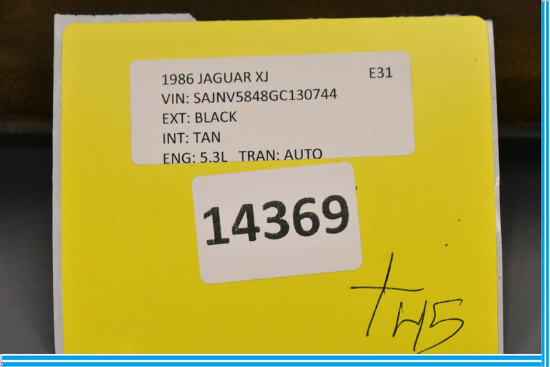 Load image into Gallery viewer, 84-91 Jaguar XJ6 XJS Right Side Under Dash Panel Leather Cover Trim Panel Oem
