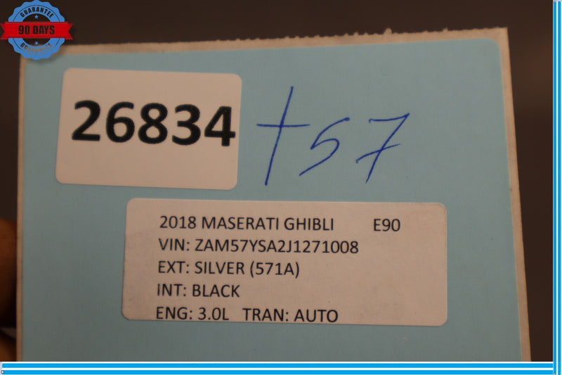Load image into Gallery viewer, 17-20 Maserati Ghibli Right Side Lower Under Dash Dashboard Trim Cover Oem
