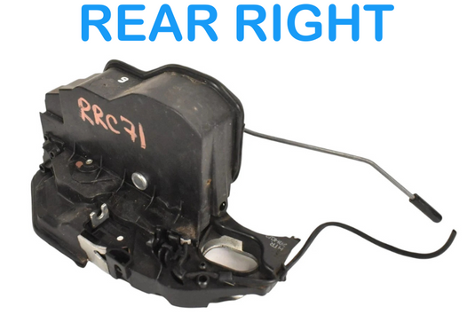 06-20 BMW 3 4 5 7 Series F30 Rear Right Door Lock Latch Actuator 51227229460 Oem