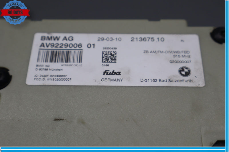 Load image into Gallery viewer, 09-12 BMW 750i 750Li F01 F02 Diversity Backup Radio AM FM Antenna Signal Oem
