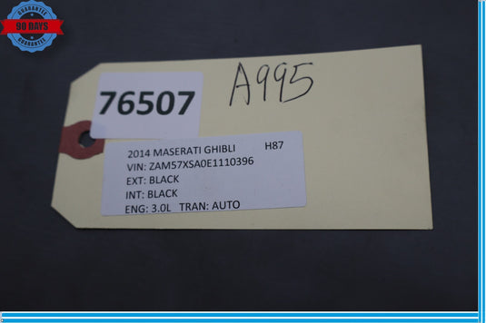 14-22 Maserati Ghibli Front Dash Headlight Control Switch 670019822 Oem