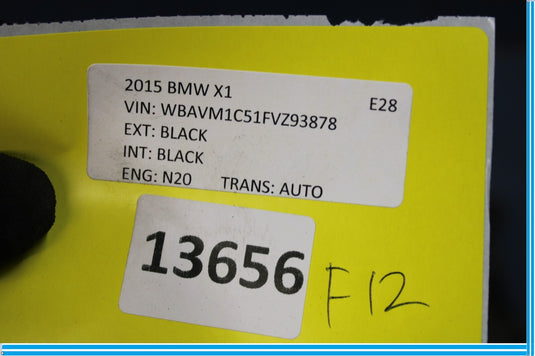 12-15 BMW X1 Front Right Passenger Fender Liner Splash Shield Guard Cover Oem