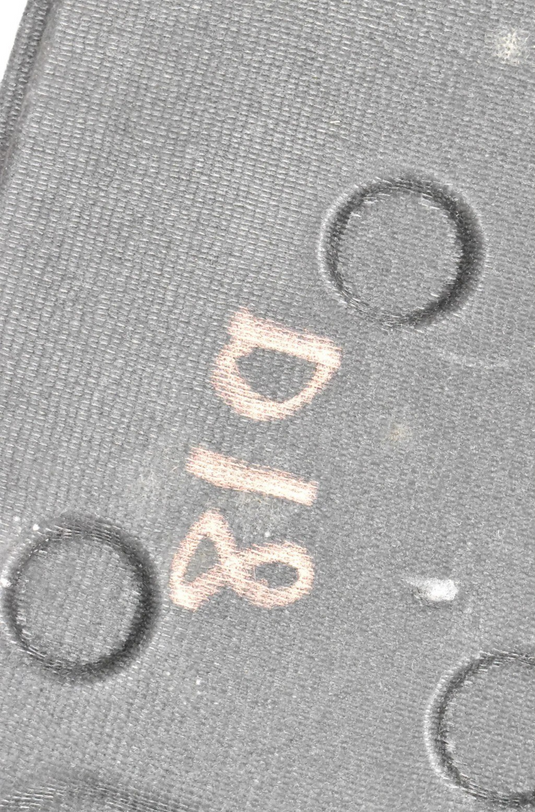 03-13 Maserati Quattroporte M139 Rear Spare Tire Cover Panel Black 69299506 OEM