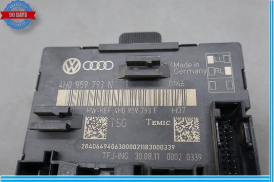 11-13 Volkswagen VW Touareg Front Left Driver Side Door Control Module Unit Oem