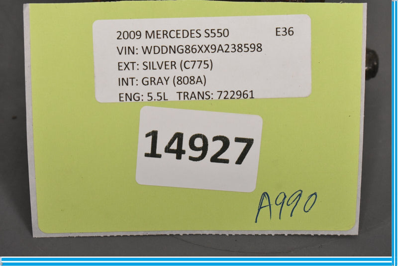 Load image into Gallery viewer, 07-13 Mercedes S550 S600 S400 W221 Air Suspension Pressure Valve Block Oem
