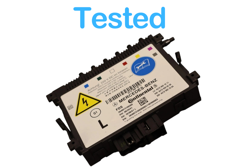 Load image into Gallery viewer, 10-18 Mercedes W218 CLS63 E350 Front Left Seat Dynamic Lumbar Control Module OEM
