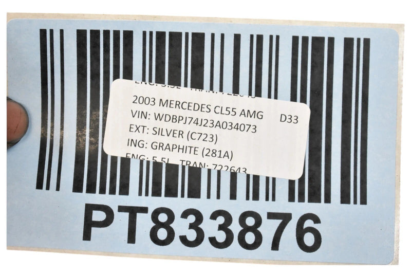 Load image into Gallery viewer, 00-06 Mercedes CL55 AMG Left Driver Lower Seat Track Rail W/ Motor 2158200542
