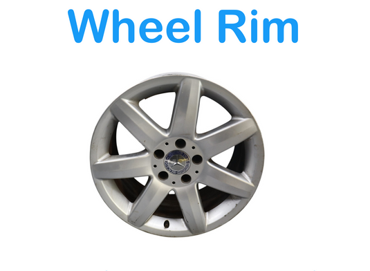03-12 Mercedes R230 SL500 SL600 8.5 X R17 17" Wheel Rim Silver 2304010902 Oem