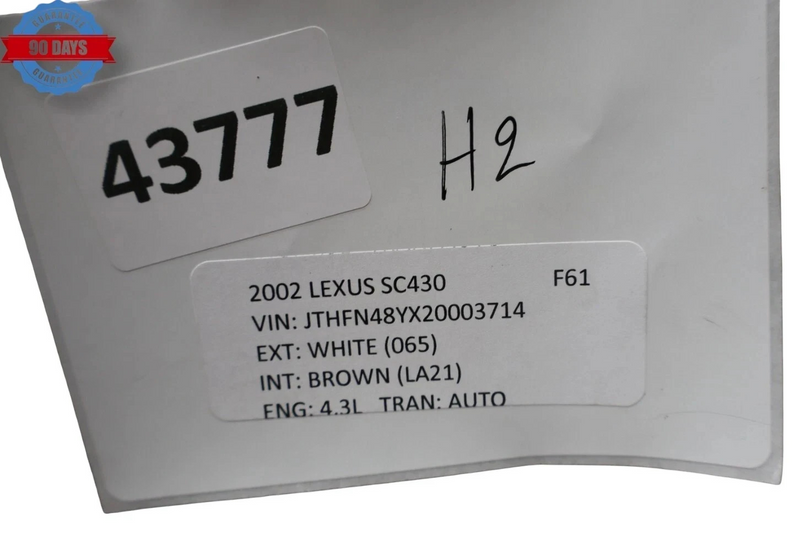 Load image into Gallery viewer, 02-10 Lexus SC430 Z40 Front Center Console Gear Shifter Bezel Trim Wood Oem
