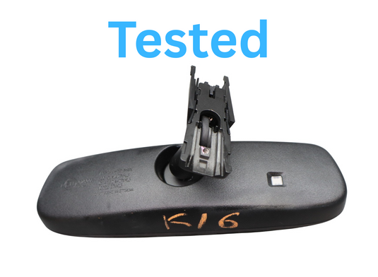 09-14 Hyundai Genesis Front Upper Interior Rear View Mirror Assembly Oem