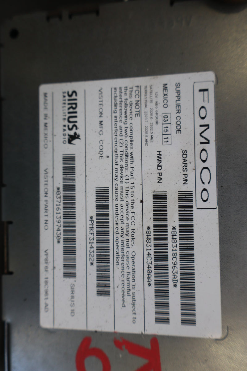 Load image into Gallery viewer, 07-12 Jaguar X150 XK XKR Satellite Receiver Radio Module Unit 8W8318C963AB Oem
