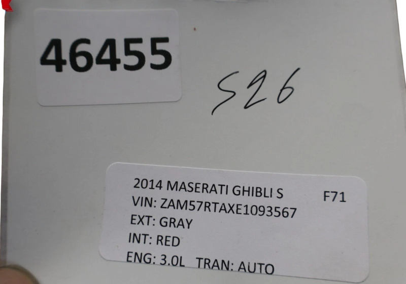 Load image into Gallery viewer, 14-22 Maserati Ghibli S Rear Right Passenger Side Interior Door Cover Panel Oem
