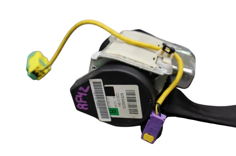 Load image into Gallery viewer, 06-13 Bentley Continental Flying Spur Rear Right Seat Belt Black 3W5857806 Oem
