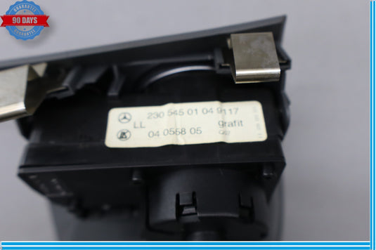 03-12 Mercedes R230 SL500 Headlight Control Switch Black 2305450104 Oem