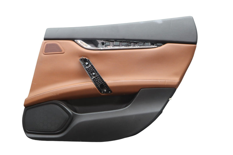 Load image into Gallery viewer, 14-17 Maserati Quattroporte M156 SQ4 Rear Right Side Interior Door Panel Oem
