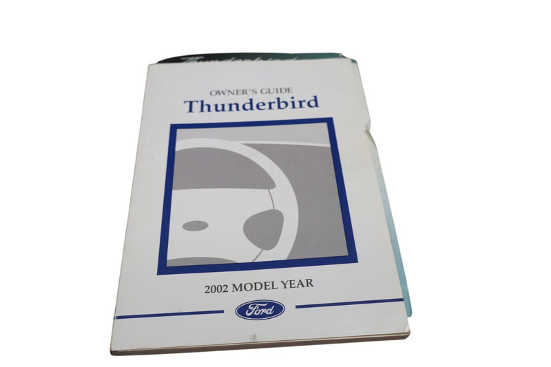 Load image into Gallery viewer, 2002 Ford Thunderbird Car Operator Owner Manual Guide Book W/ Case Cover Oem
