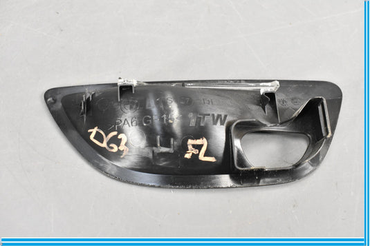 11-16 BMW 528i 535i 550i F10 Front Left Interior Driver Door Handle Insert Oem