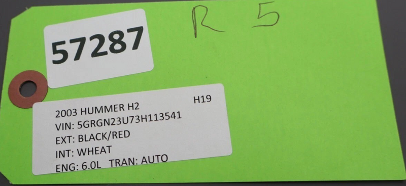 Load image into Gallery viewer, 03-07 Hummer H2 4-Spoke Driver Steering Wheel W/ Switches Leather 15188425 Oem
