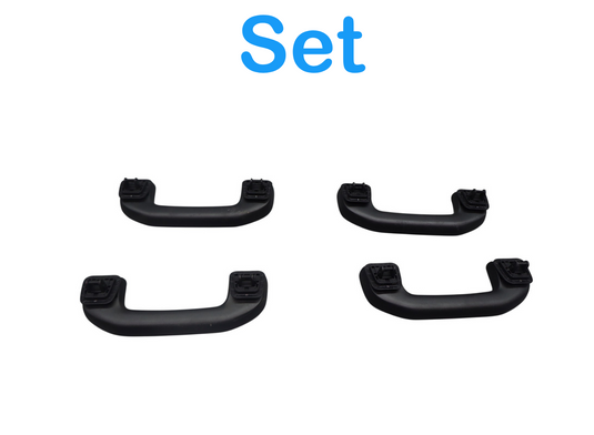 14-23 Mercedes B250e CLA250 Left & Right Roof Grab Bar Handle Set Black Oem