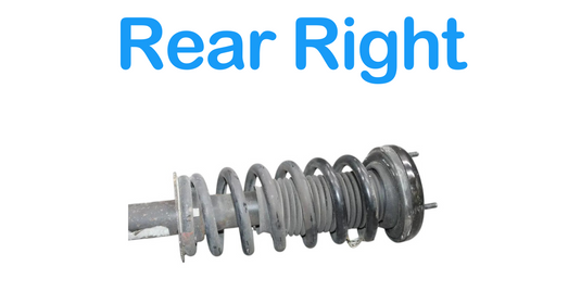 02-04 Ford Thunderbird 3.9L V8 Rear Right Suspension Shock Strut Absorber Oem