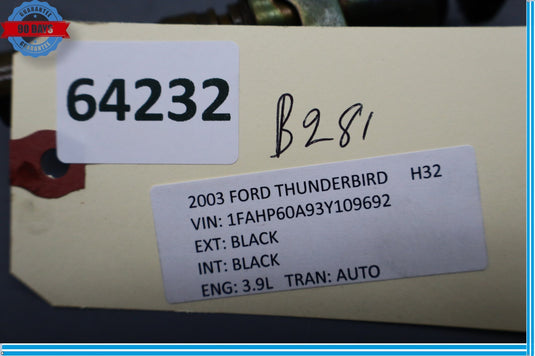 02-05 Ford Thunderbird 3.9l Variable Camshaft Valve Oil Solenoid Vanos Oem
