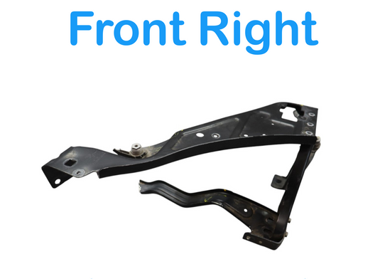 06-16 Mercedes W212 E350 C300 Front Right Headlight Head Light Bracket Frame Oem