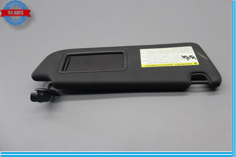 Load image into Gallery viewer, 12-15 Audi A6 Quattro Front Right Passenger Side Sun Visor Sunvisor Black Oem
