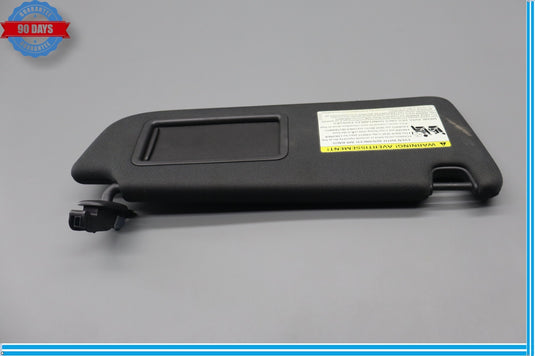 12-15 Audi A6 Quattro Front Right Passenger Side Sun Visor Sunvisor Black Oem