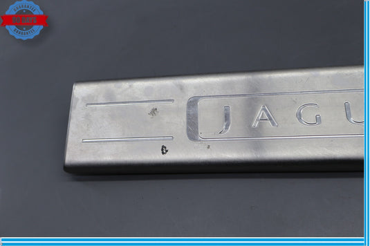 10-15 Jaguar XJ XJL X351 Front Left Driver Side Door Sill Scuff Plate Trim Oem