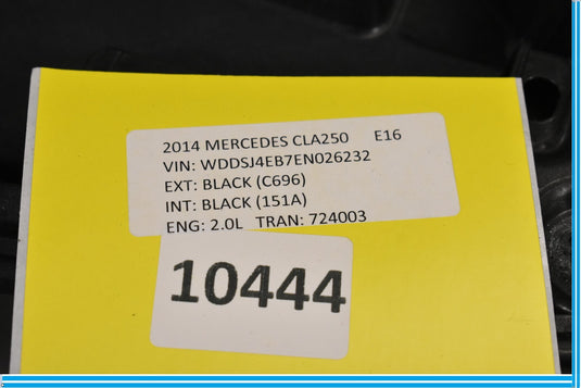 14-19 Mercedes W117 CLA250 Front Right Passenger Door Carrier Module Oem