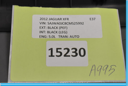 10-15 Jaguar XF XFR Front Right Passenger Side Seat Switch Bezel Trim Cover Oem