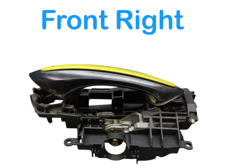 Load image into Gallery viewer, 11-16 BMW 528i 535i F10 Front Right Exterior Door Handle w/ Keyless Go Oem
