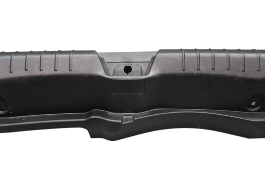 14-20 Maserati Ghibli Rear Trunk Loading Sill Plate Scuff Trim Panel Black Oem