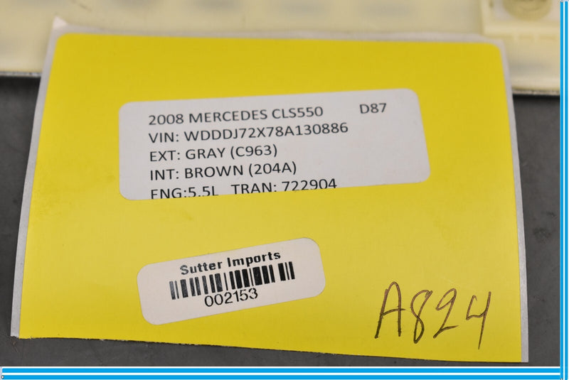 Load image into Gallery viewer, 06-11 Mercedes CLS550 W219 Rear Right Door Sill Trim Plate Oem

