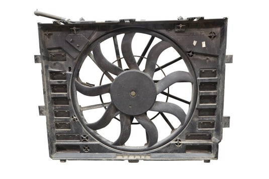 11-17 Volkswagen Touareg Engine Radiator Cooling Fan Motor Assembly Oem