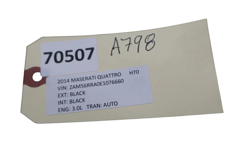 Load image into Gallery viewer, 14-17 Maserati Quattroporte Rear Right Side Seat Belt Retractor 622238800 Oem
