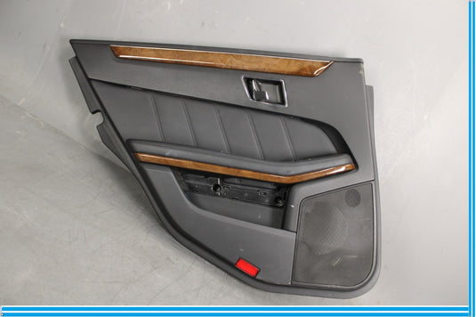 Mercedes W212 E-class DRIVER SIDE REAR LEFT INTERIOR INNER DOOR PANEL TRIM OEM