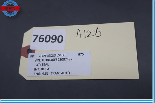 07-09 Lexus XF40 LS460 Dash Multimedia Map Dest Menu Control Switch OEM
