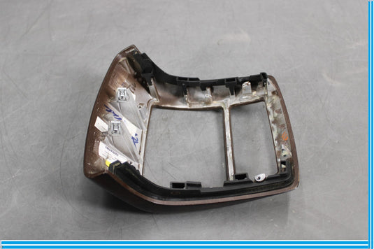 07-13 Mercedes W221 S550 S600 Center Console Rear AC Control Trim Bezel Wood Oem