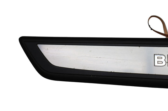 09-15 BMW 740i 750Li xDrive Front Left Side Door Sill Scuff Plate Cover Trim Oem