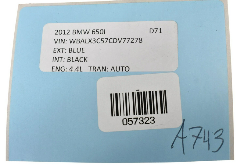 Load image into Gallery viewer, 12-18 BMW 640i 650i Audio Cd Player Command Radio Navigation Control Unit Oem
